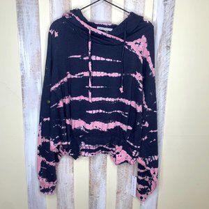 Blue and Pink Tie Dye Raissa Sweatshirt/Hoodie